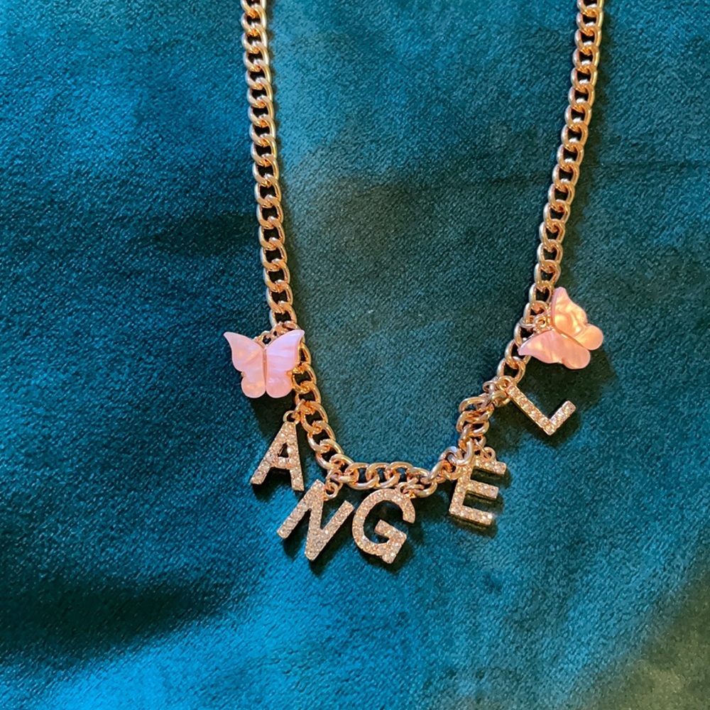 Goldtone choker